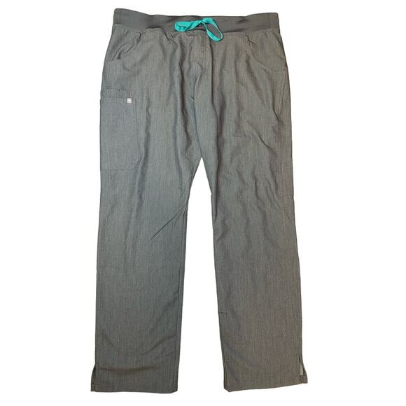 Figs Kade Cargo Scrub Pants in Graphite - Picture 1 of 7